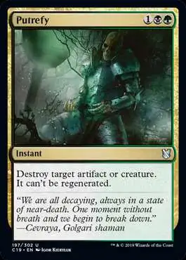 MtG Commander 2019 Uncommon Putrefy #197