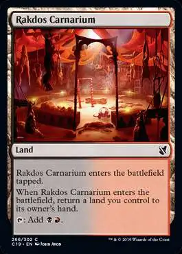 MtG Commander 2019 Common Rakdos Carnarium #266