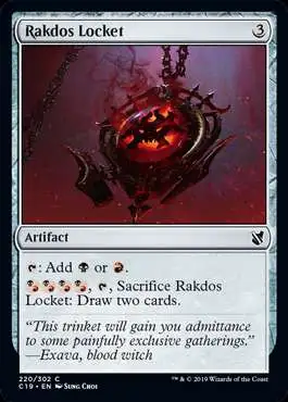 MtG Commander 2019 Common Rakdos Locket #220