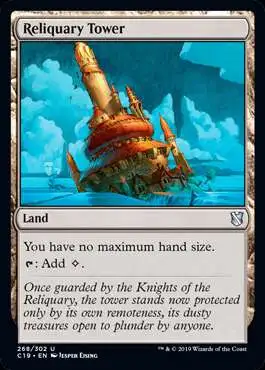 MtG Commander 2019 Uncommon Reliquary Tower #268