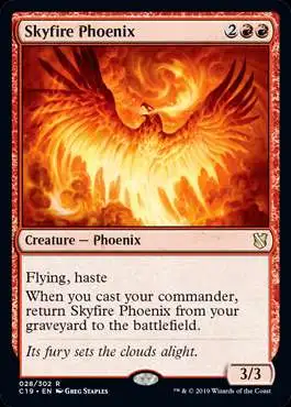 MtG Commander 2019 Rare Skyfire Phoenix #28