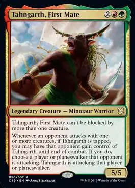 MtG Commander 2019 Rare Tahngarth, First Mate #50