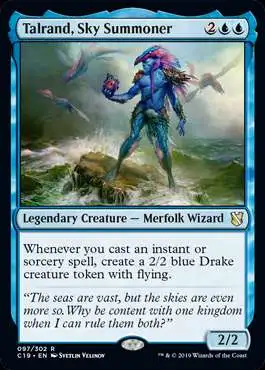 MtG Commander 2019 Rare Talrand, Sky Summoner #97