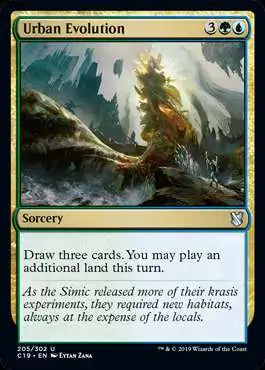 MtG Commander 2019 Uncommon Urban Evolution #205