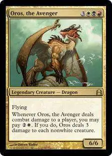 MtG Commander Rare Oros, the Avenger #216