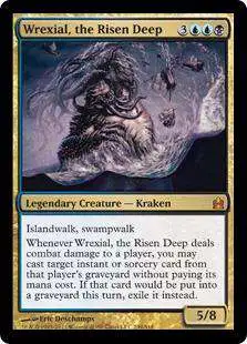 MtG Commander Mythic Rare Wrexial, the Risen Deep #239