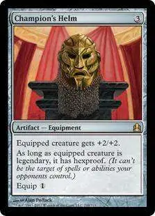 MtG Commander Rare Champion's Helm #244