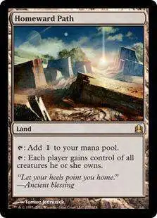 MtG Commander Rare Homeward Path #277