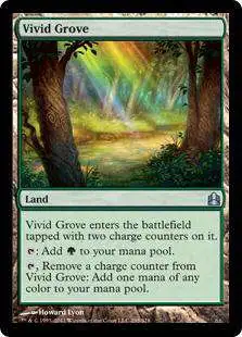 MtG Commander Uncommon Vivid Grove #295
