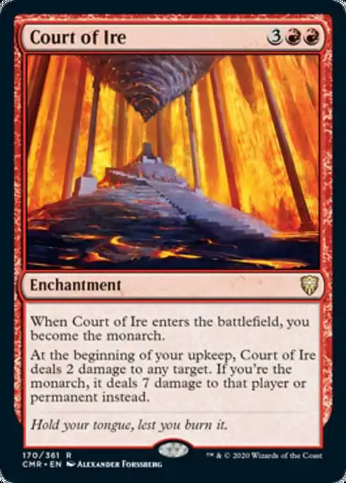 MtG Trading Card Game Commander Legends Rare Court of Ire #170