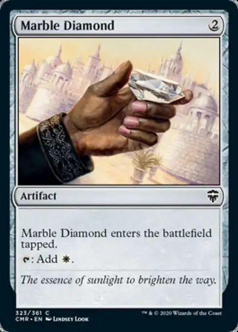 MtG Trading Card Game Commander Legends Common Marble Diamond #323