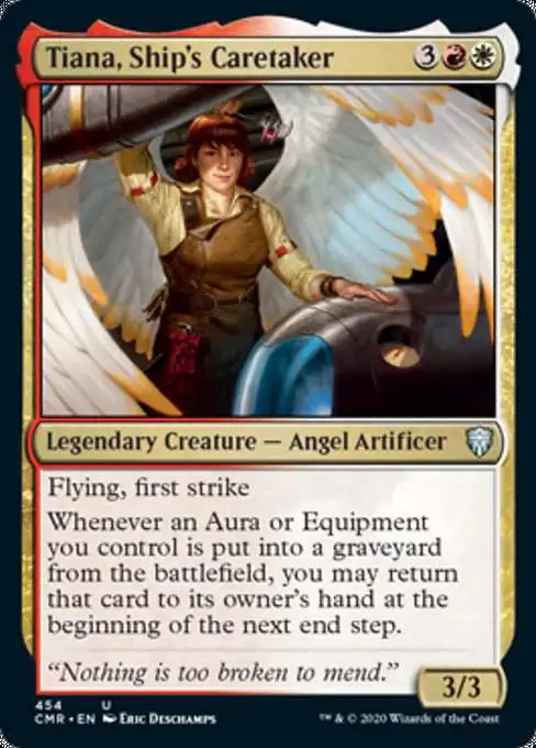 Magic The Gathering Trading Card Game Commander Legends Single Card  Uncommon Tiana, Ships Caretaker 454 Commander Deck - ToyWiz