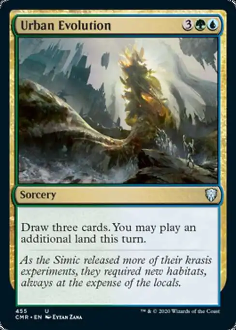 MtG Trading Card Game Commander Legends Uncommon Urban Evolution #455 [Commander Deck]