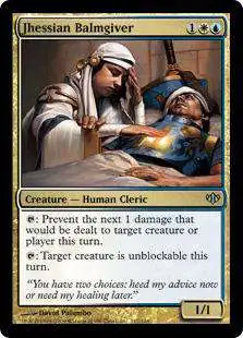MtG Trading Card Game Conflux Uncommon Jhessian Balmgiver #112