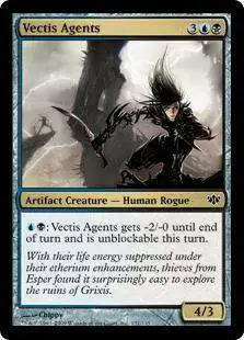 MtG Trading Card Game Conflux Common Vectis Agents #131