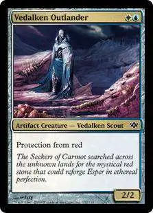 MtG Trading Card Game Conflux Common Vedalken Outlander #132