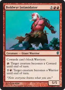MtG Conspiracy Uncommon Boldwyr Intimidator #137