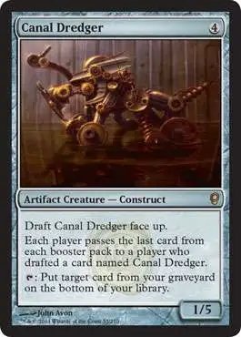 MtG Conspiracy Rare Canal Dredger #55