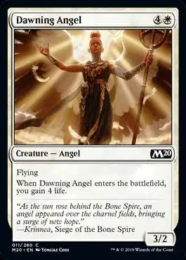 MtG 2020 Core Set Common Dawning Angel #11