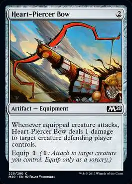 MtG 2020 Core Set Common Heart-Piercer Bow #228