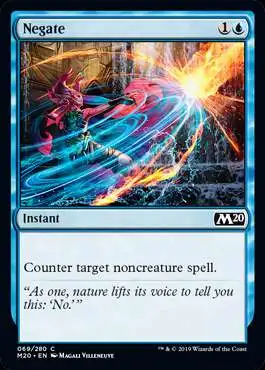MtG 2020 Core Set Common Foil Negate #69