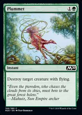 MtG 2020 Core Set Common Plummet #188