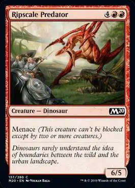 MtG 2020 Core Set Common Foil Ripscale Predator #157