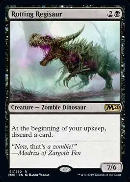MtG 2020 Core Set Rare Rotting Regisaur #111