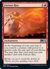 MtG 2021 Core Set Uncommon Furious Rise #144