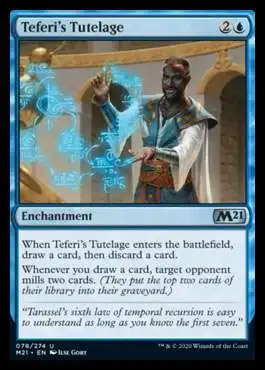 MtG 2021 Core Set Uncommon Teferi's Tutelage #78