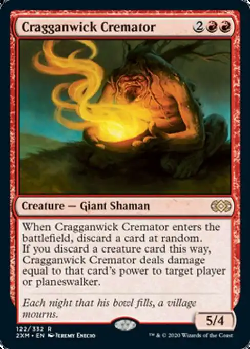 MtG Double Masters Rare Foil Cragganwick Cremator #122