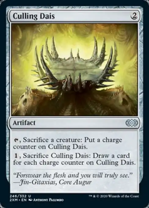 MtG Double Masters Uncommon Culling Dais #246