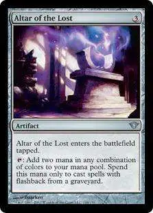 MtG Trading Card Game Dark Ascension Uncommon Altar of the Lost #144