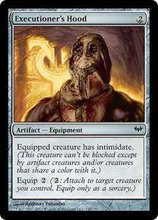 MtG Trading Card Game Dark Ascension Common Executioner's Hood #148