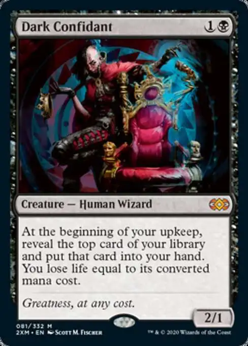 MtG Double Masters Mythic Rare Dark Confidant #81