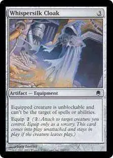 MtG Darksteel Common Foil Whispersilk Cloak #160