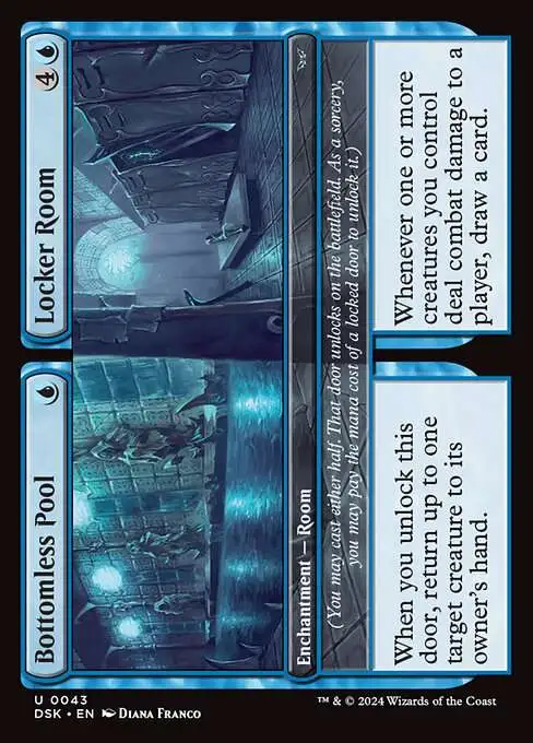 MtG Duskmourn: House of Horror Uncommon Bottomless Pool // Locker Room #43