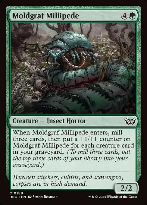 Magic The Gathering Duskmourn House of Horror Commander Single