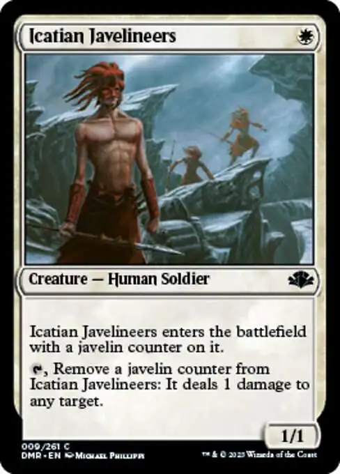 MtG Dominaria Remastered Common FOIL Icatian Javelineers #9