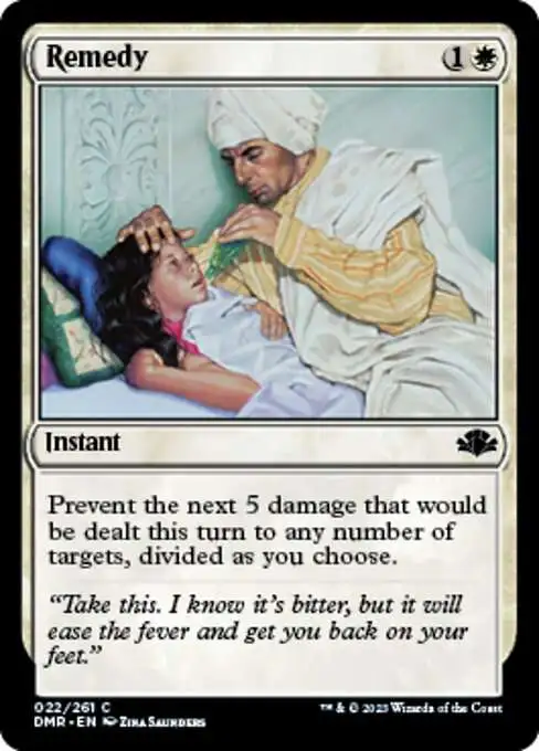 MtG Dominaria Remastered Common FOIL Remedy #22