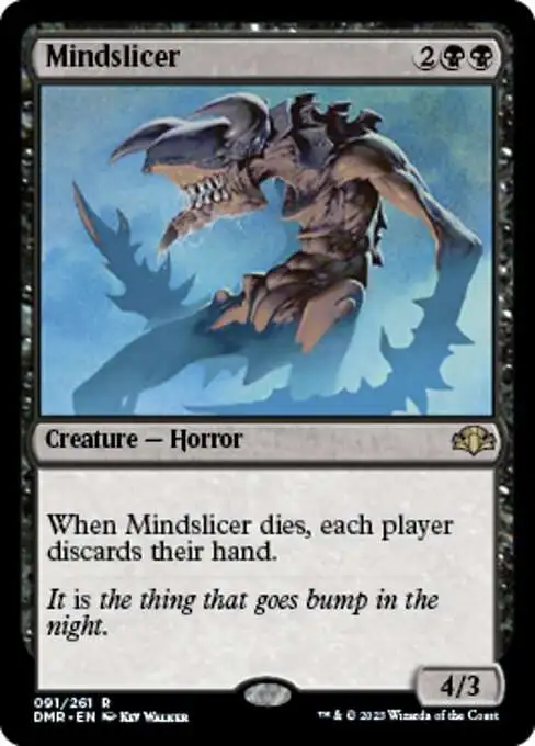 MtG Dominaria Remastered Rare Mindslicer #91