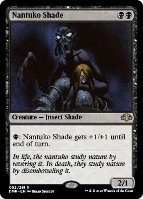 MtG Dominaria Remastered Rare FOIL Nantuko Shade #92