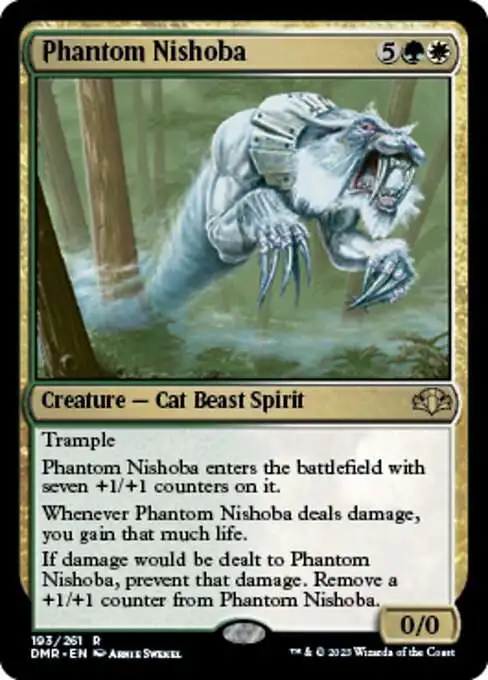 MtG Dominaria Remastered Rare FOIL Phantom Nishoba #193