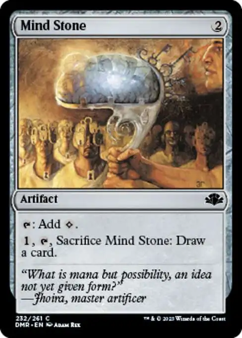 MtG Dominaria Remastered Common Mind Stone #232