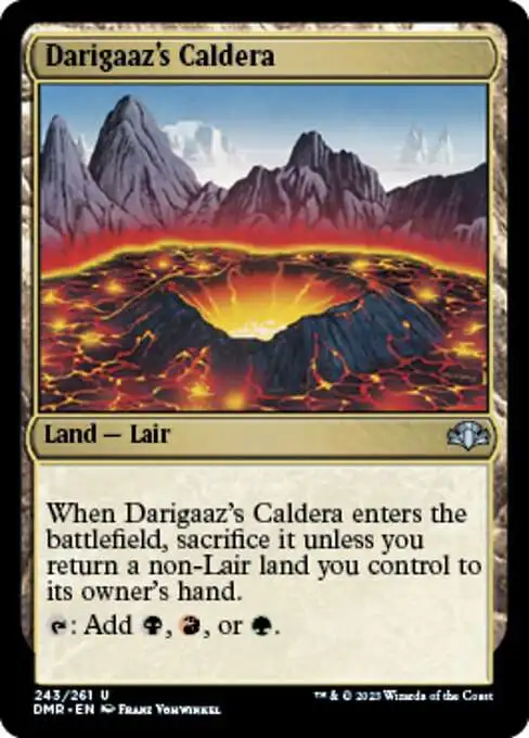 MtG Dominaria Remastered Uncommon Darigaaz's Caldera #243