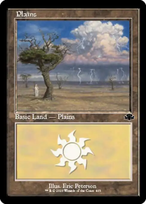 MtG Dominaria Remastered Common Plains #403 [Old-Frame]