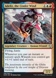 MtG Dominaria Uncommon Adeliz, the Cinder Wind #190