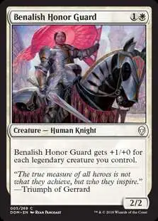 MtG Dominaria Common Foil Benalish Honor Guard #5