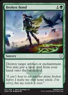 MtG Dominaria Common Broken Bond #157