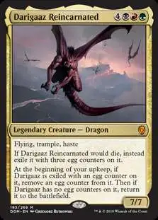 MtG Dominaria Mythic Rare Darigaaz Reincarnated #193